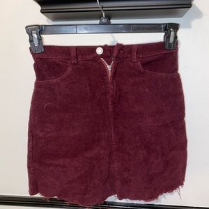 Brandy Melville corduroy skirt